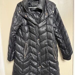 Calvin Klein Women's Charcoal Puffer Jacket
